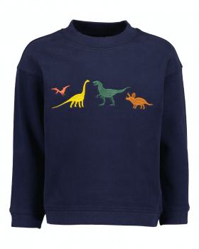 Longshirt Dinos blau 98