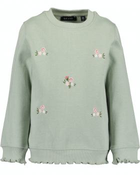 Sweater Blume mint 110