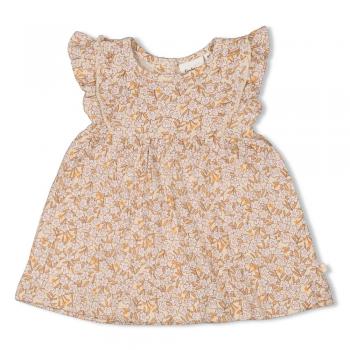 Kleid Rueschen AOP - Flower Field 80