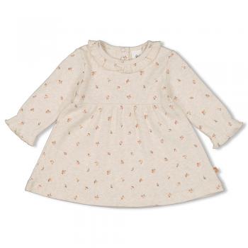 Geripptes Kleid AOP - Little Rosebud 56