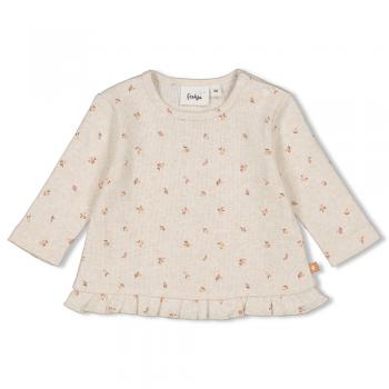 Gerippte Longsleeve AOP - Little Rosebud 56