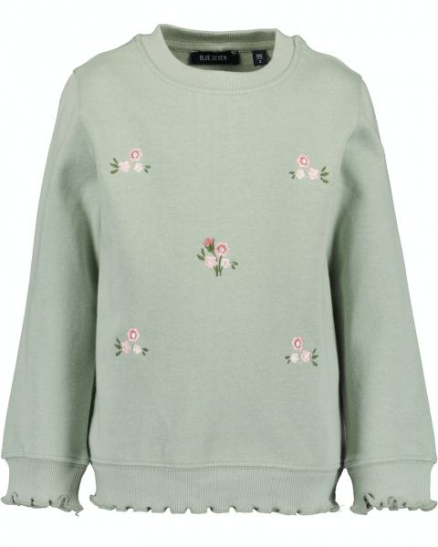 Sweater Blume mint 104