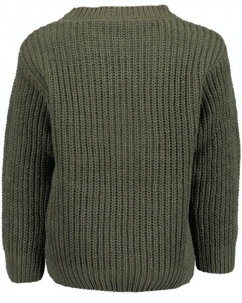 Strickpullover khaki 128