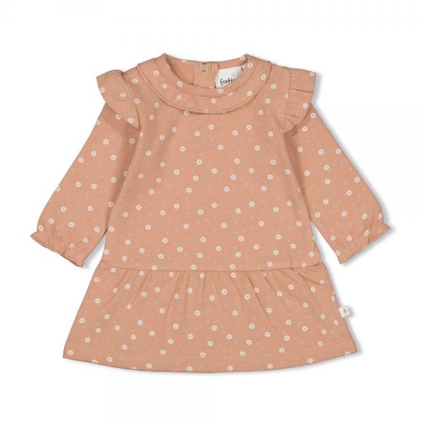 Kleid l/A Rueschen AOP - Strawberry Fields 50