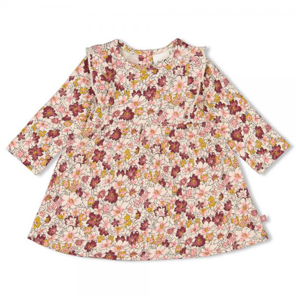 Kleid Rueschen AOP - Wild Flowers 74