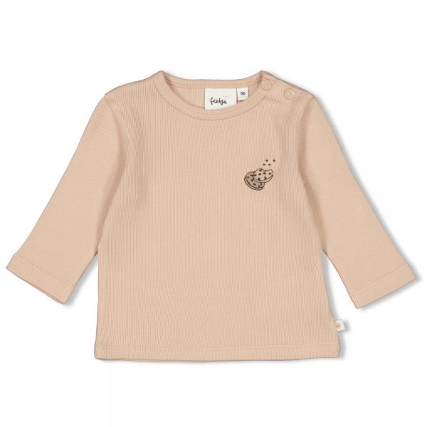 Gerippte Longsleeve - Cute Cookie 62