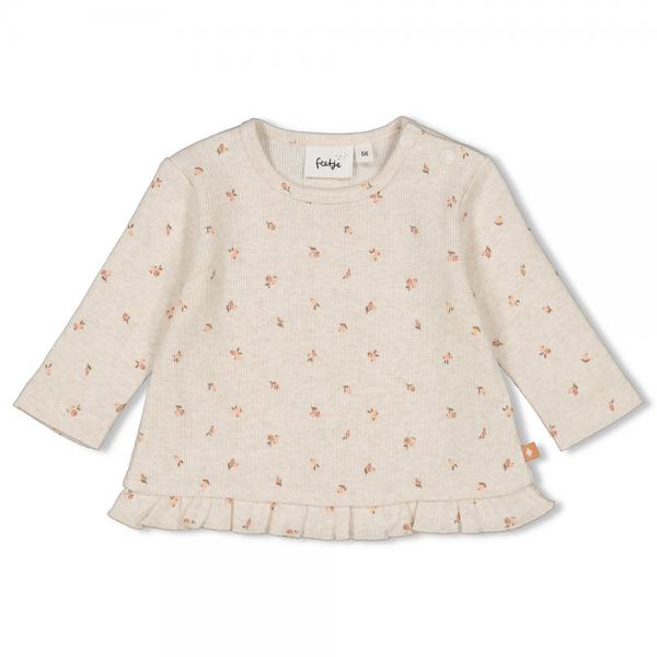 Gerippte Longsleeve AOP - Little Rosebud 56